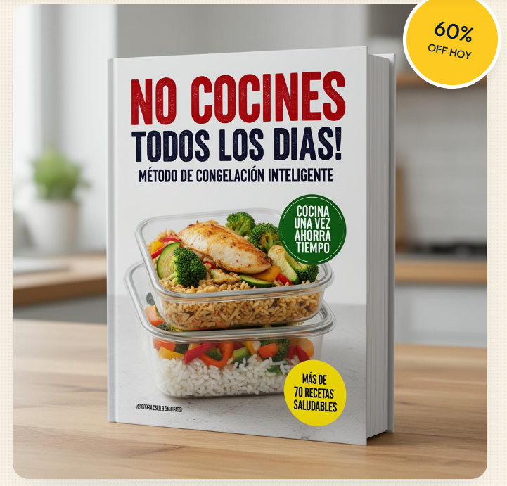 Libro No Cocines Todos Los Días